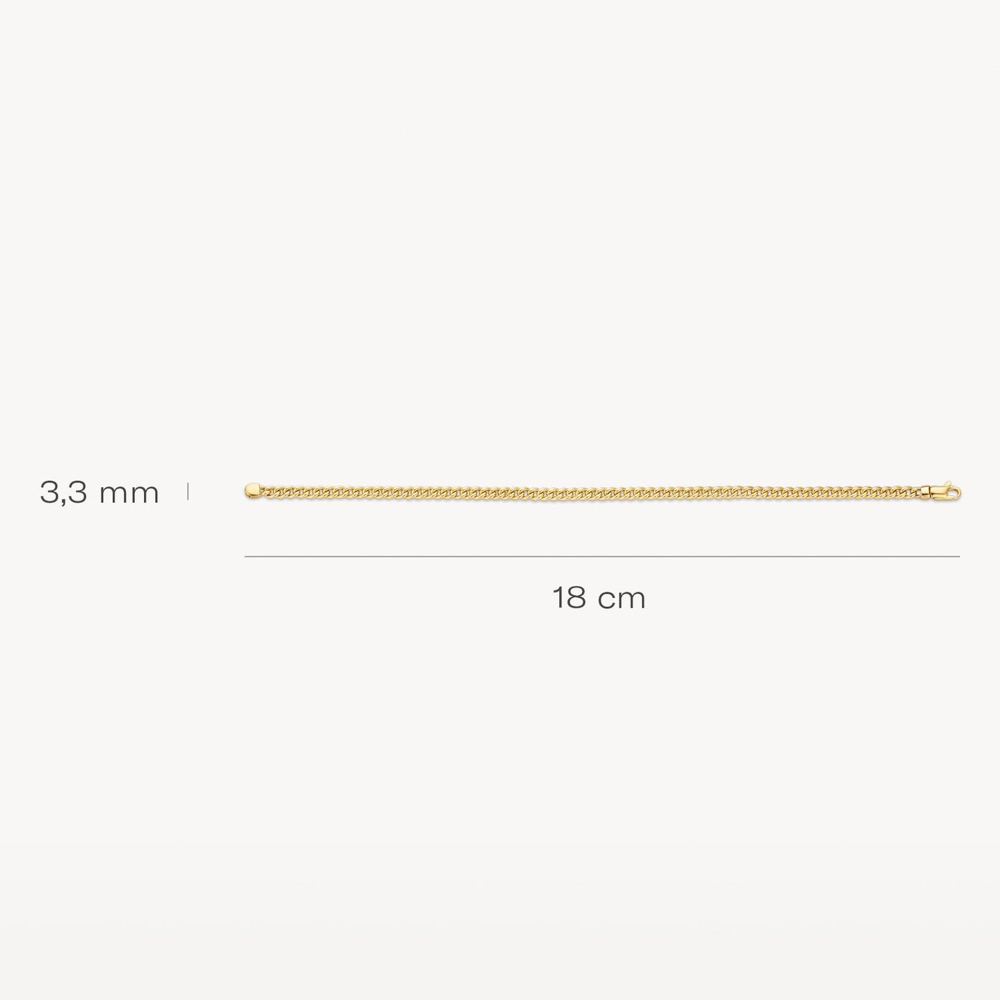 Blush Armband 14kt Goud 2165YGO