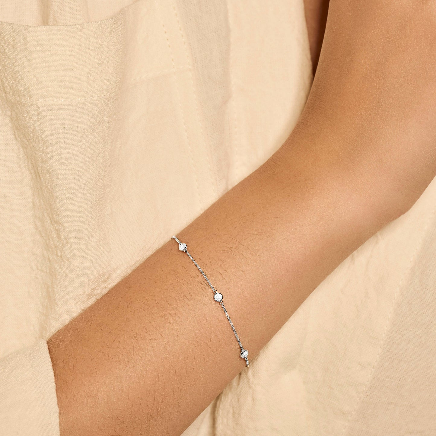 Blush Armband 14kt Witgoud 2187WZI