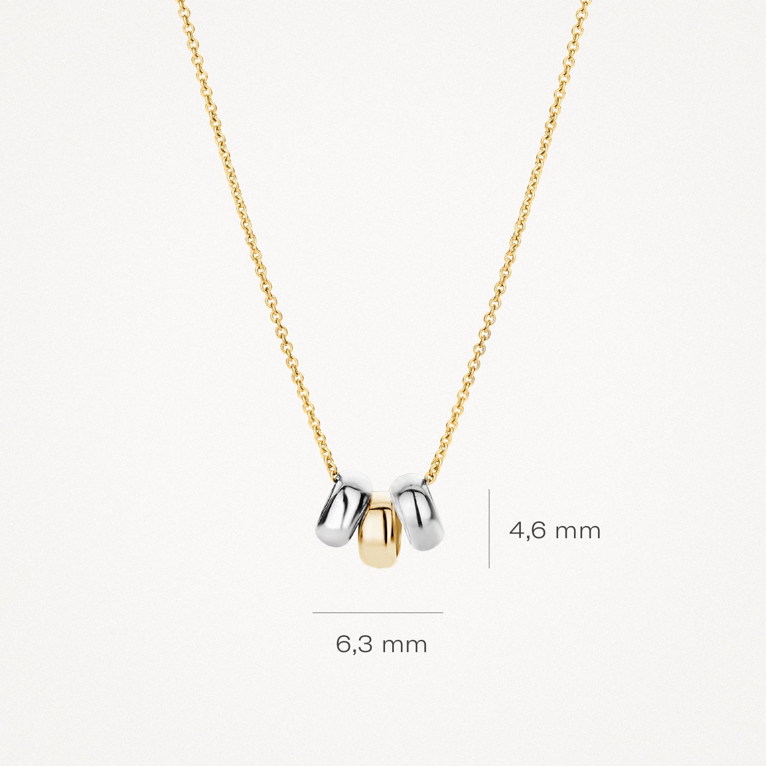 Blush Ketting 14kt Goud 3055BGO