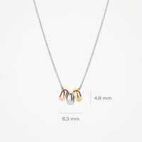 Blush Ketting 14kt Witgoud 3055WYR