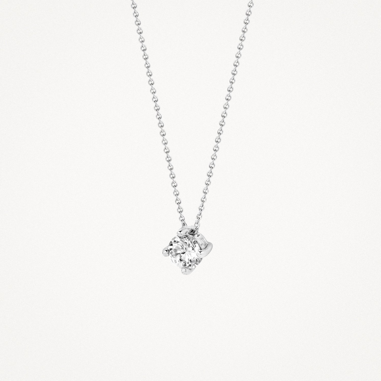 Blush Ketting 14kt Witgoud 3057WZI