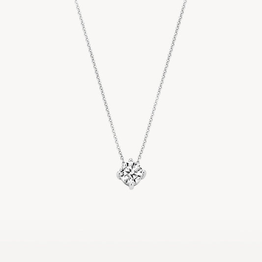 Blush Ketting 14kt Witgoud 3057WZI