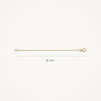 Blush Ketting Verlengstuk 14kt Goud 3058YGO/8