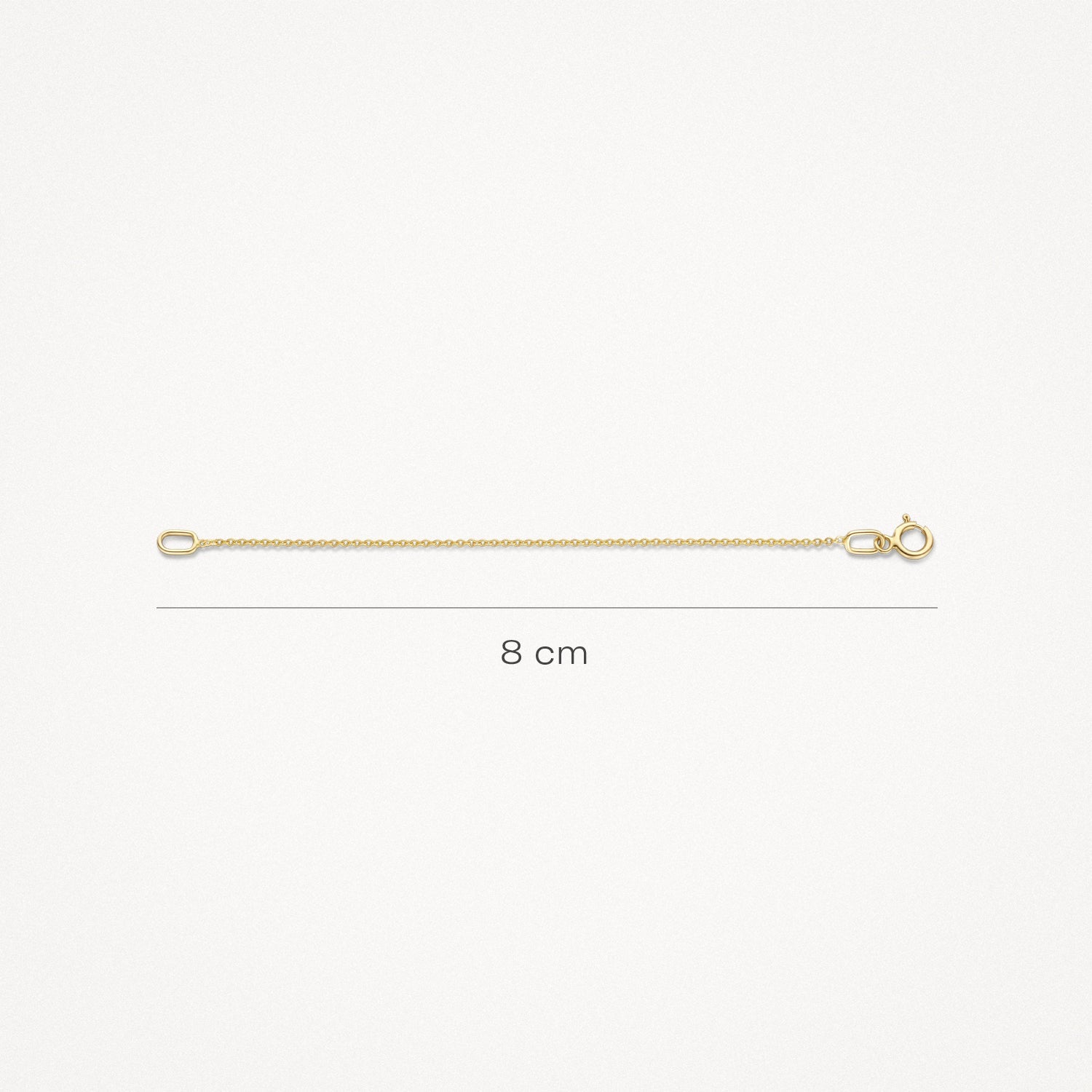 Blush Ketting Verlengstuk 14kt Goud 3058YGO/8