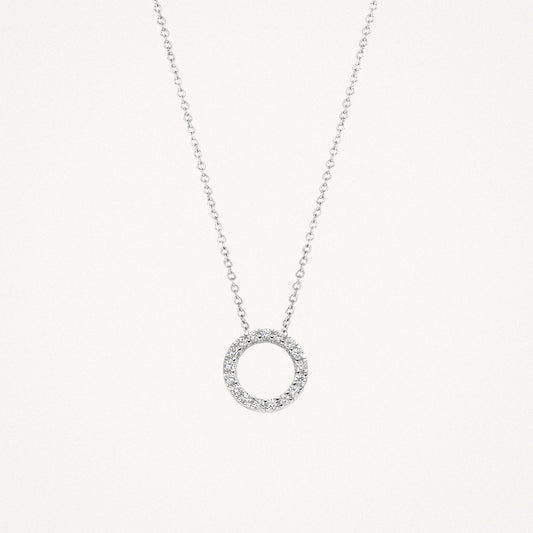 Blush Ketting 14kt Witgoud 3065WZI