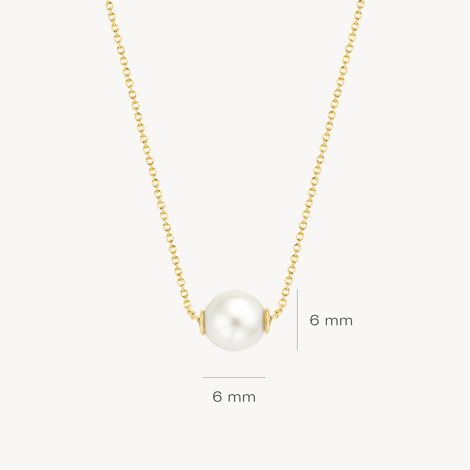 Blush Ketting 14kt Goud 3076YPW