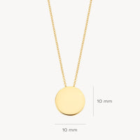 Blush Ketting 14kt Goud 3080YGO