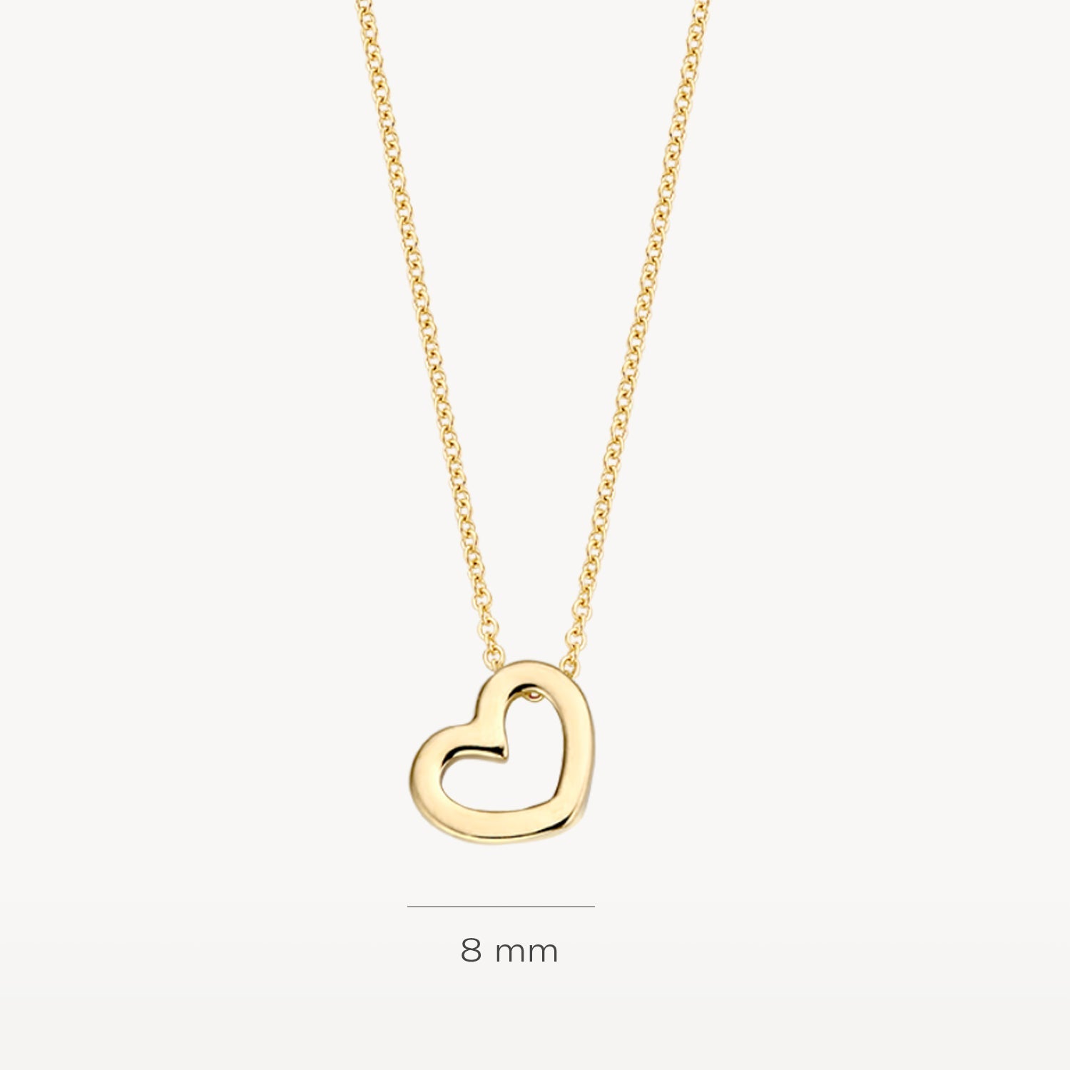 Blush Ketting 14kt Goud 3081YGO