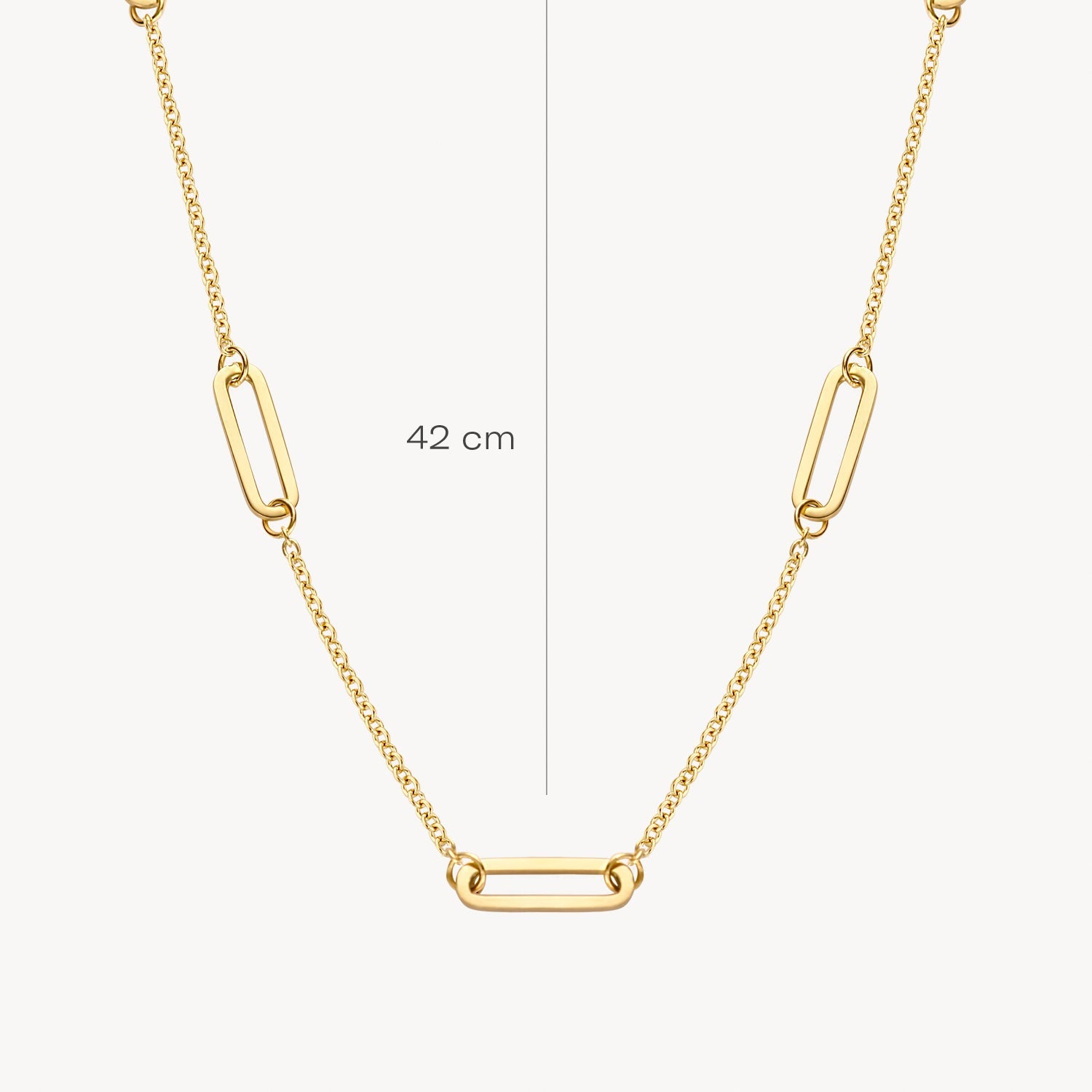 Blush Ketting 14kt Goud 3102YGO