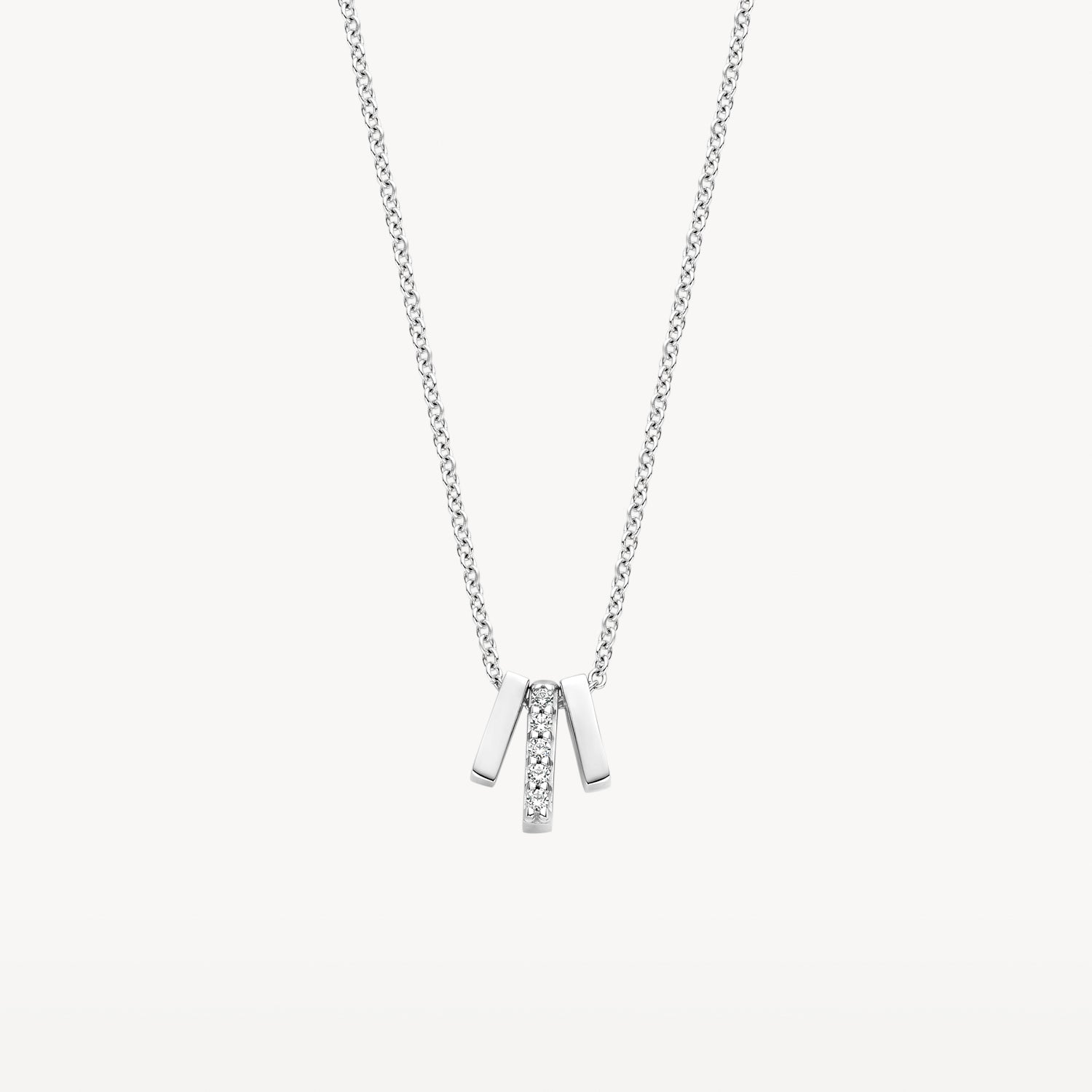 Blush Ketting 14kt Witgoud 3122WZI