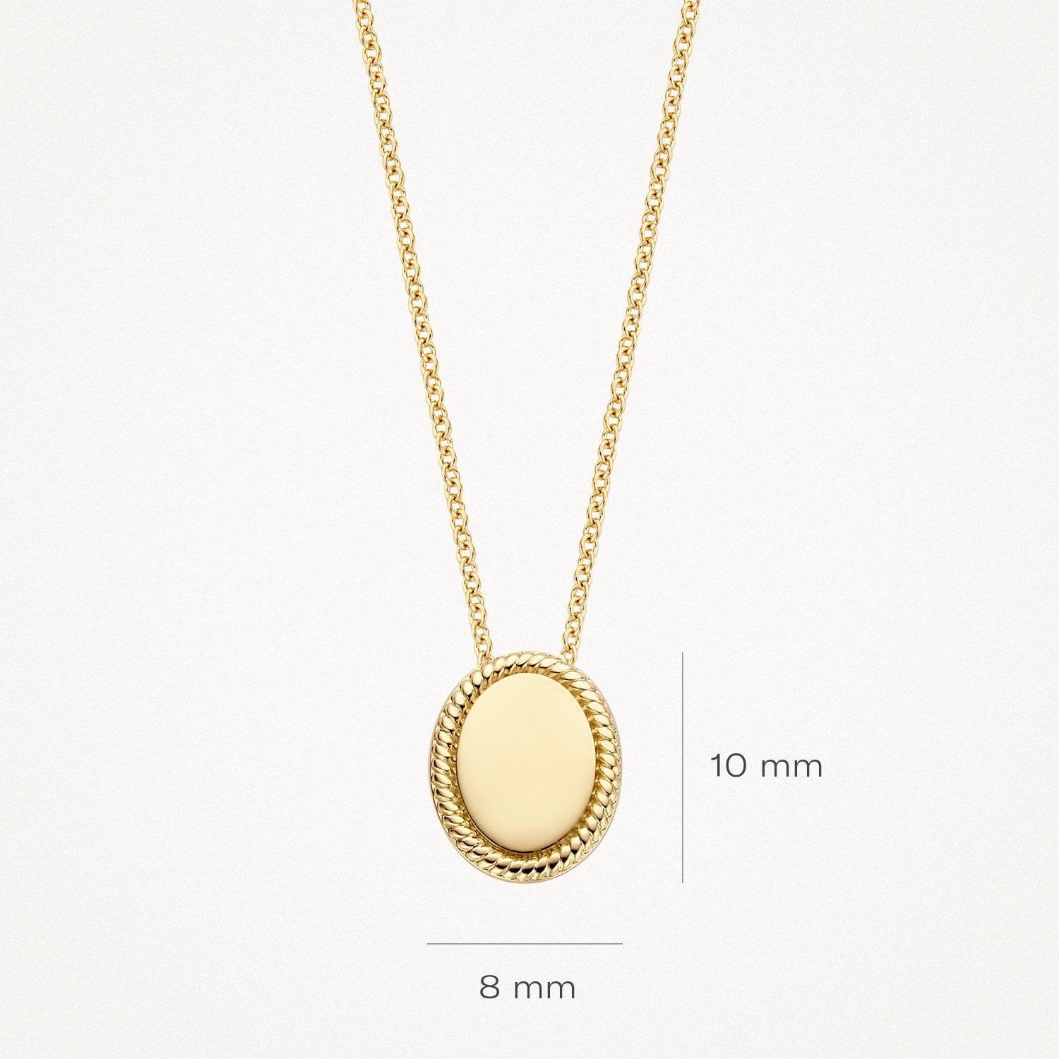 Blush Ketting 14kt Goud 3123YGO
