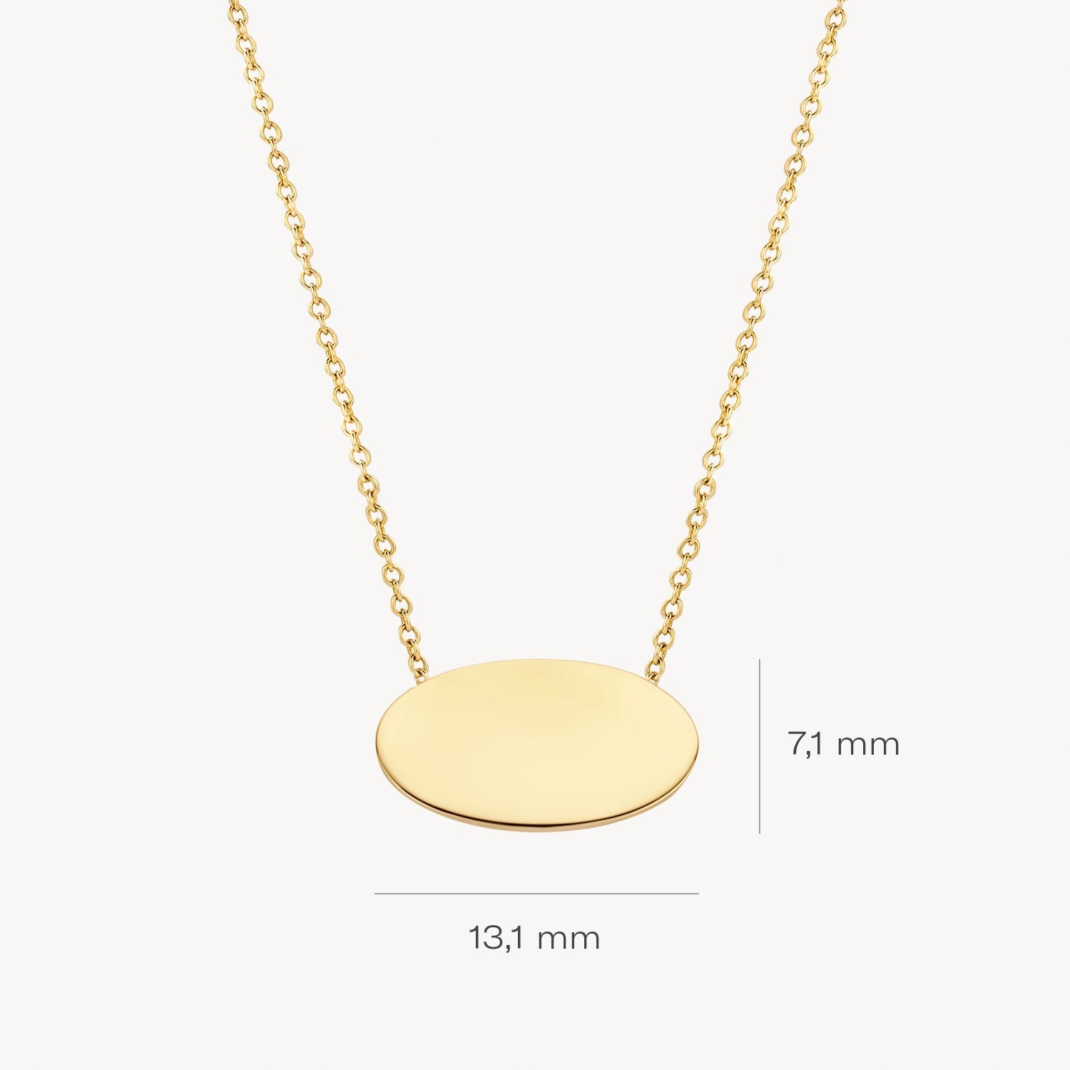 Blush Ketting 14kt Goud 3134YGO