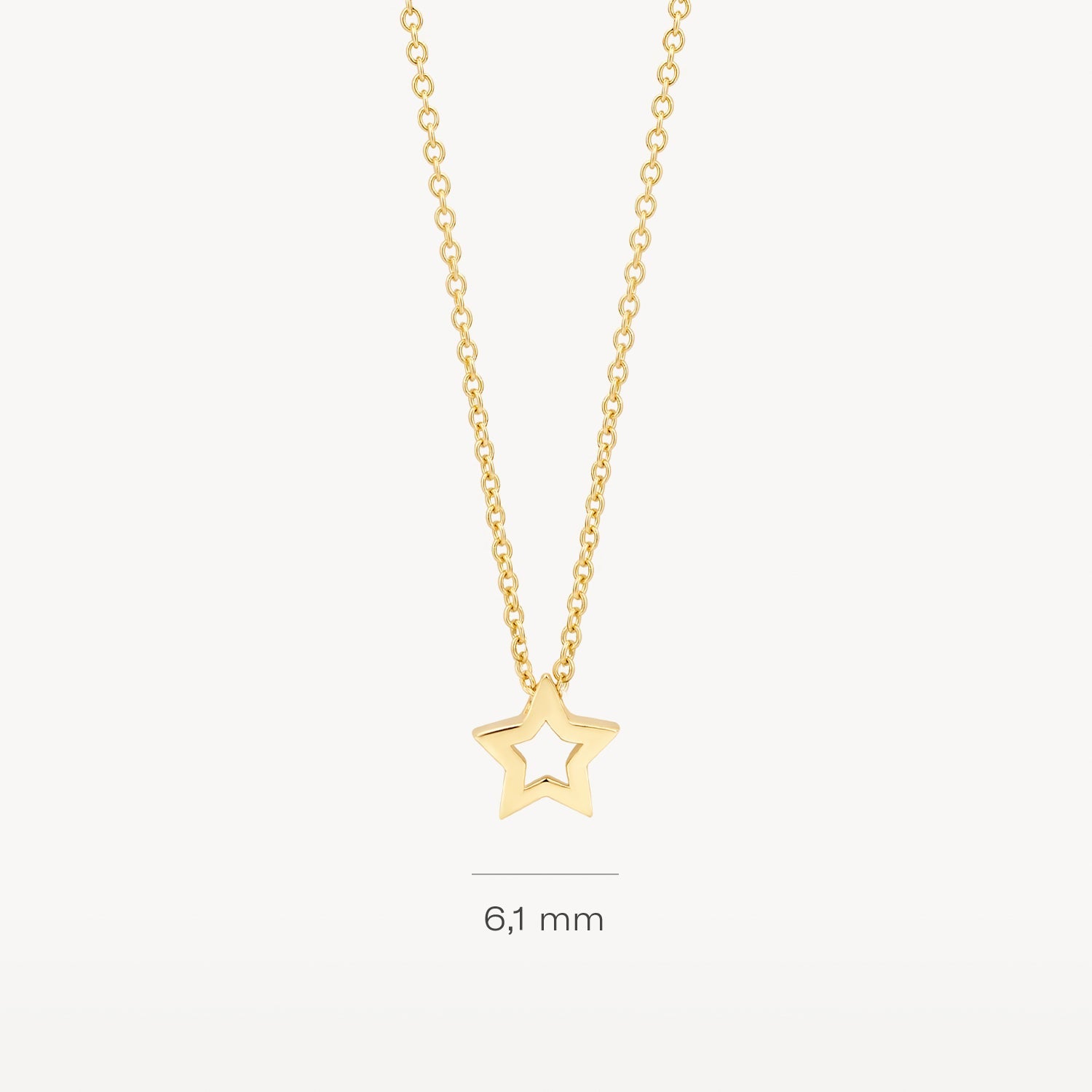 Blush Ketting 14kt Goud 3151YGO