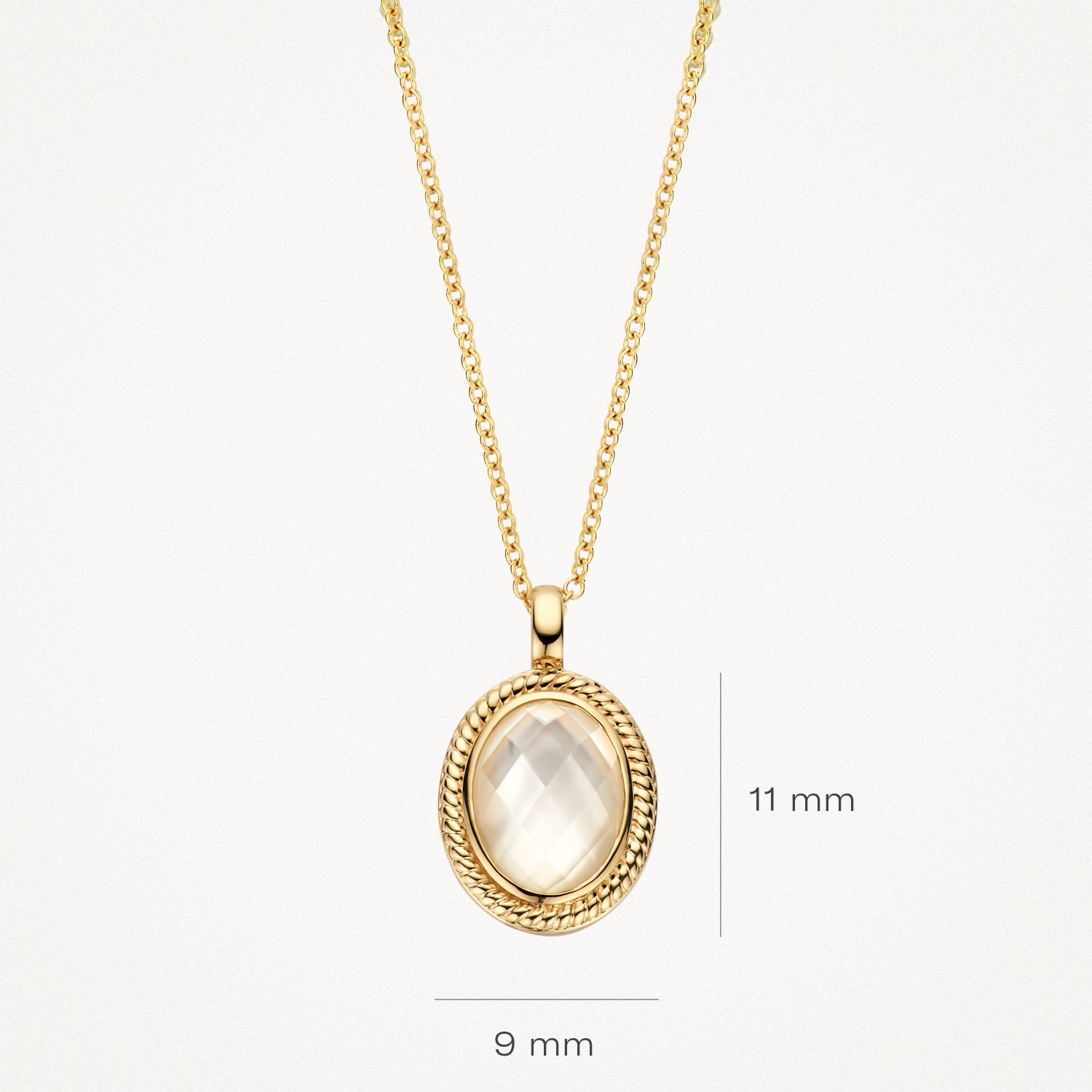 Blush Ketting 14kt Goud 3169YMQ