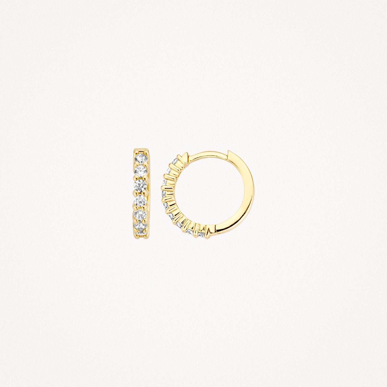 Blush Oorringen 14kt Goud 7134YZI