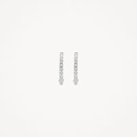 Blush Oorringen 14kt Witgoud 7269WZI