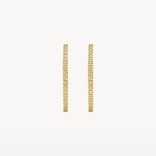 Blush Oorringen 14kt Goud 7306YZI