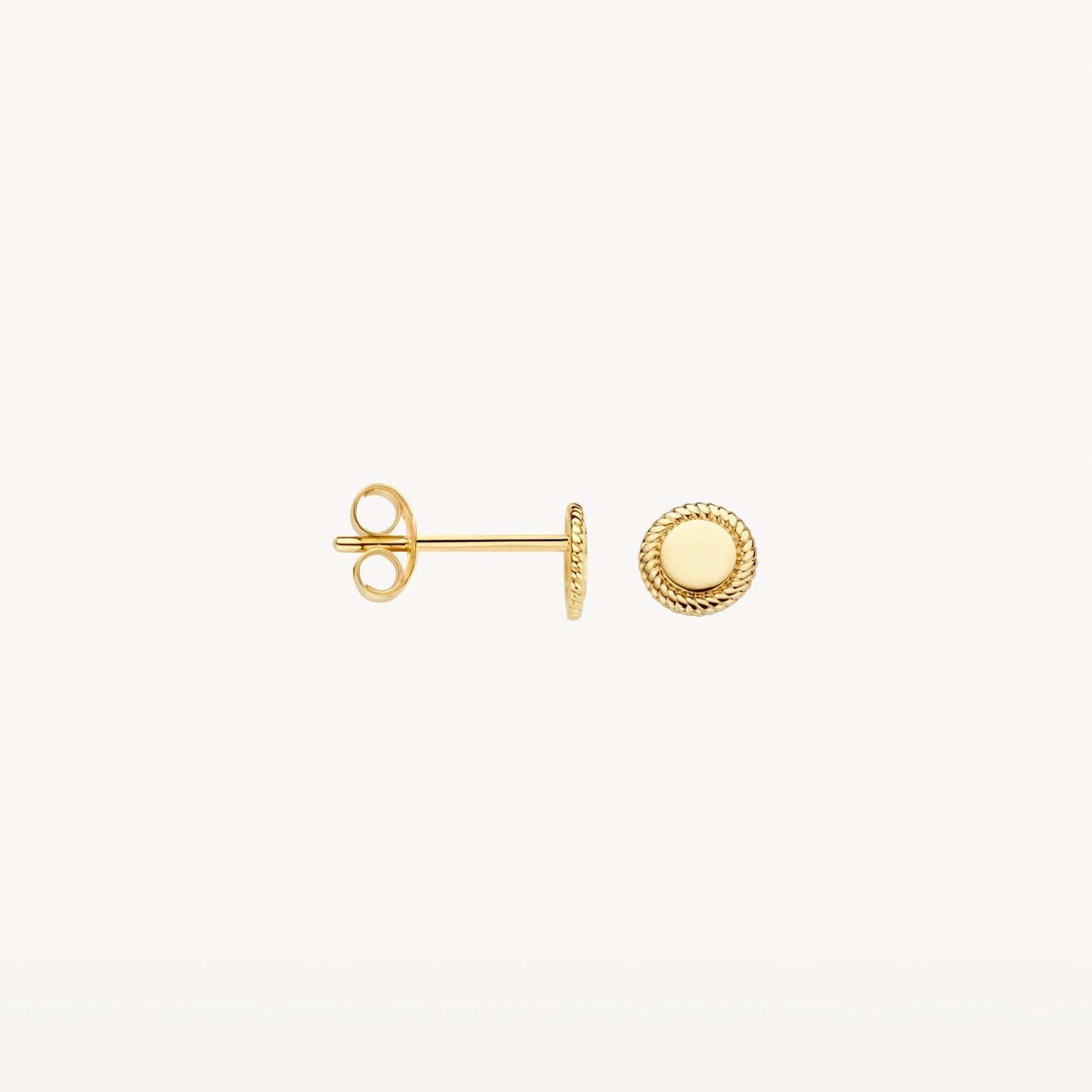 Blush Oorknoppen 14kt Goud 7350YGO