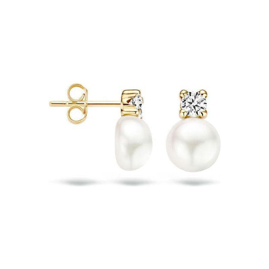 Blush oorbellen goud 7147YPW