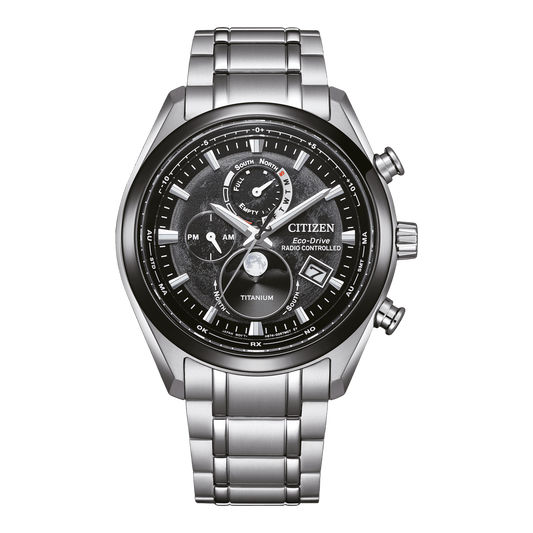 Citizen Radio Controlled 'Tsuki Yomi' Moonphase BY1018 - 80E