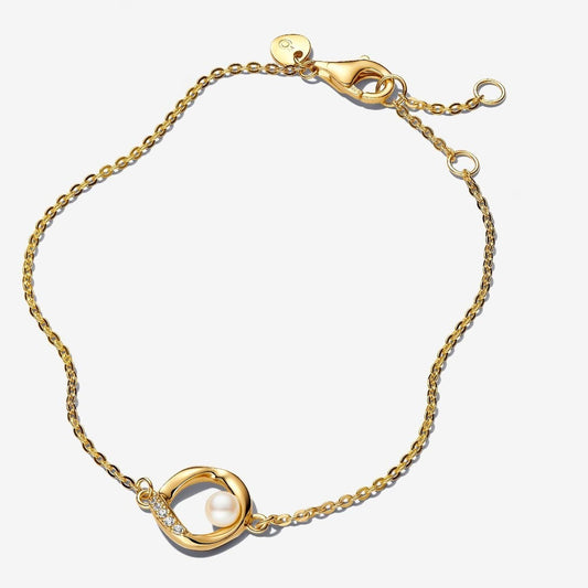 Pandora Armband met Parel 563830C01 - 18 - Juwelier van Dam