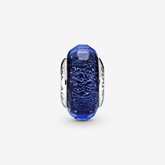 Pandora Bedel Blauw Murano Glas 791646
