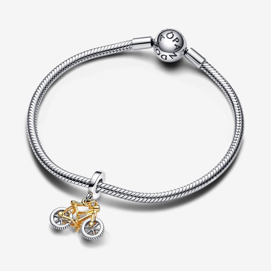 Pandora Bedel Fiets met Draaiende Wielen 763354C01