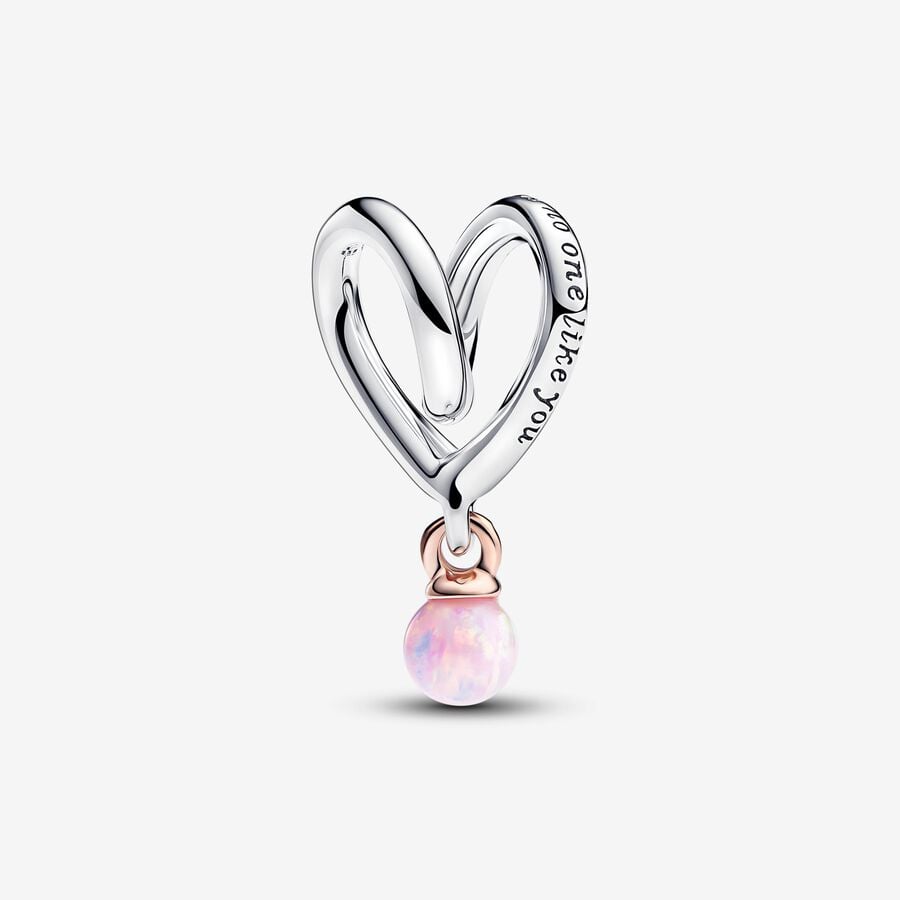 Pandora Bedel Gedraaid Hart 783242C01