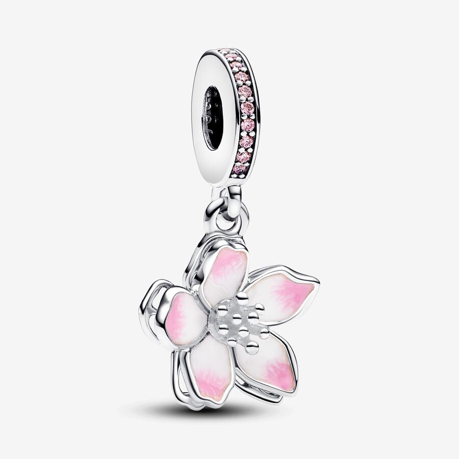 Pandora Charm Cherry Blossom 790667C01 – Juwelier van Dam