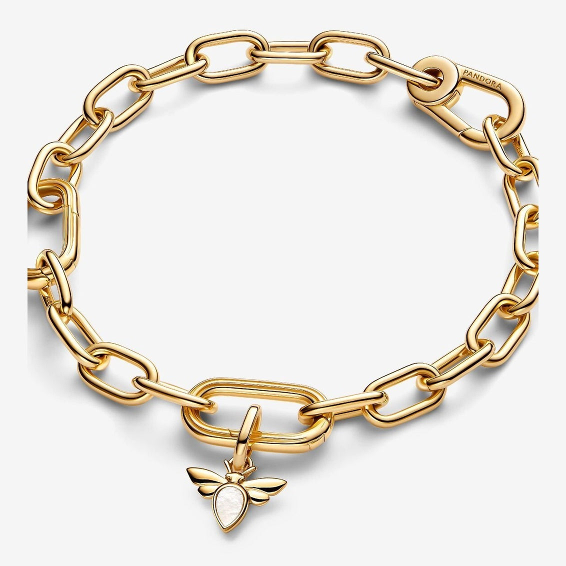Pandora Bedel Synthetische Parelmoer Bij 763826C01 - Juwelier van Dam