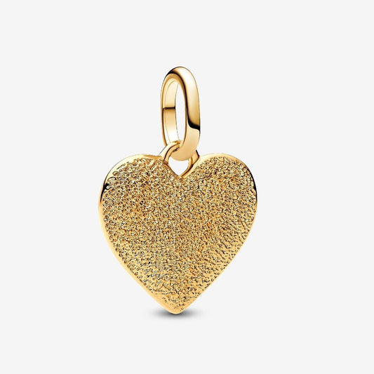 Pandora Bedel Textuur Hart 763824C00 - Juwelier van Dam