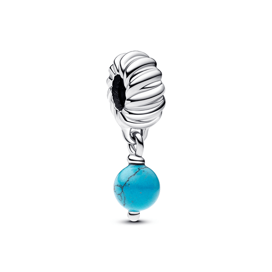 Pandora Bedel Turquoise 793901C01 - Juwelier van Dam