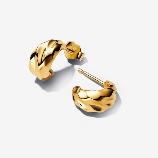 Pandora Geribbelde Oorringen 263873C00 - Juwelier van Dam