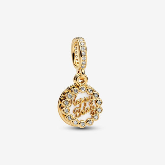 Pandora Happy Birthday Taart Hangende Bedel 763787C01