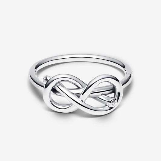 Pandora Infinity Knoop Ring 193759C01 - 54