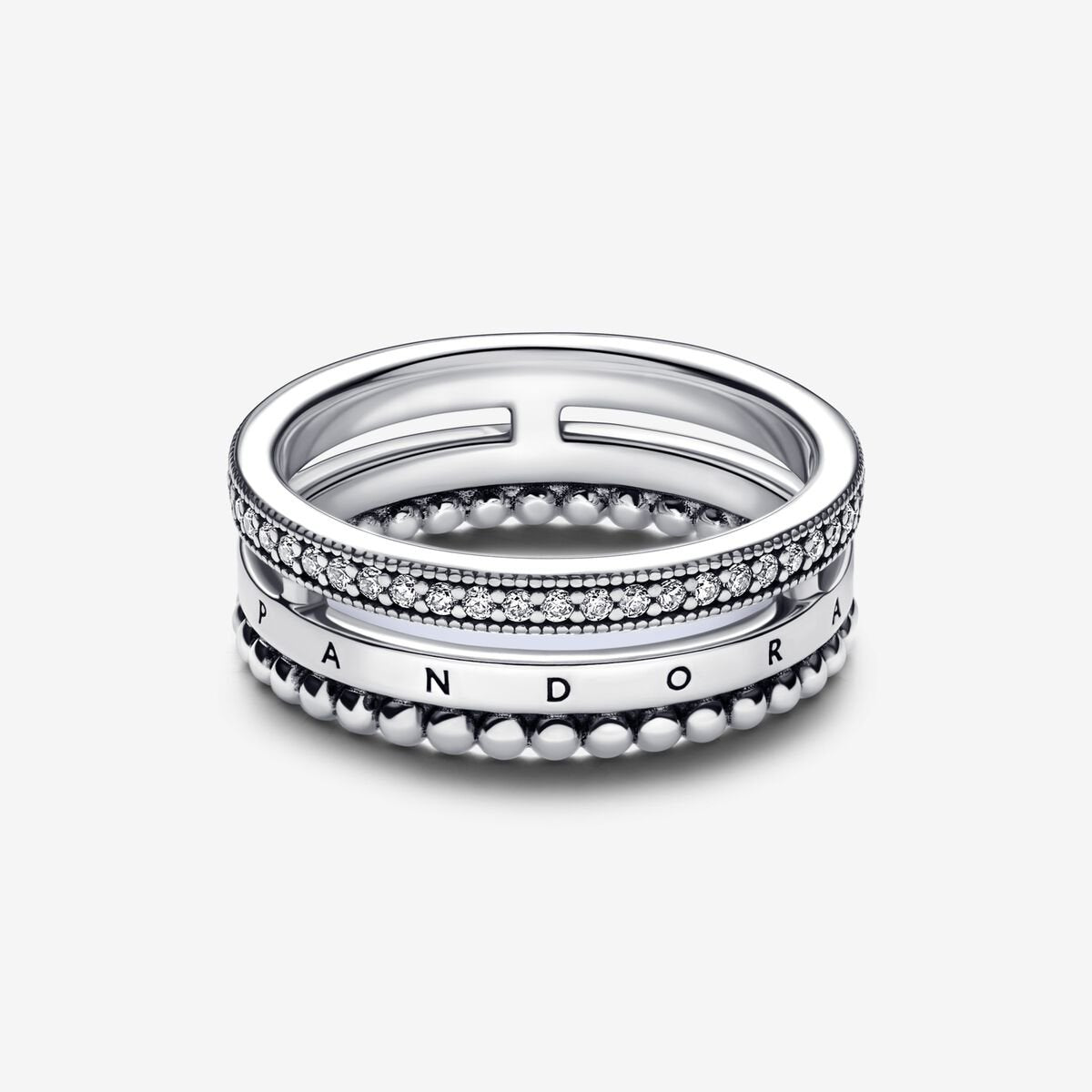 Pandora Pavé & Kralenring 192312C01 - 54