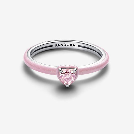 Pandora Roze Chakra Hart Ring 193088C02 - 54
