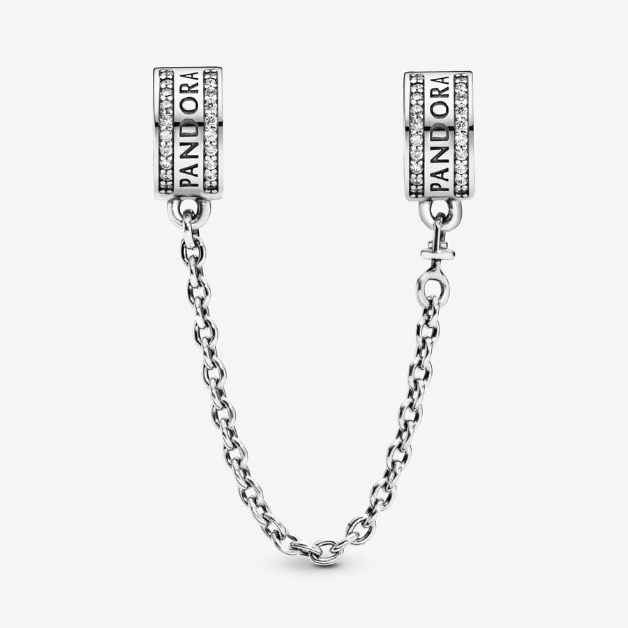 【PANDORA】 Pandora Safety Chain 792057CZ-05 – Juwelier van Dam