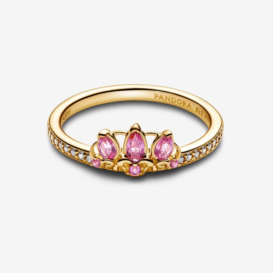 Pandora x Disney Prinses Raponsje Tiara Ring 163651C01 - 56