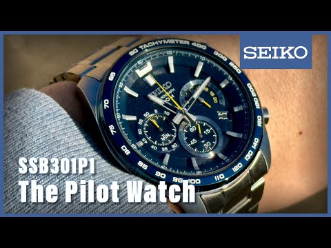 Seiko Chronograph SSB301P1