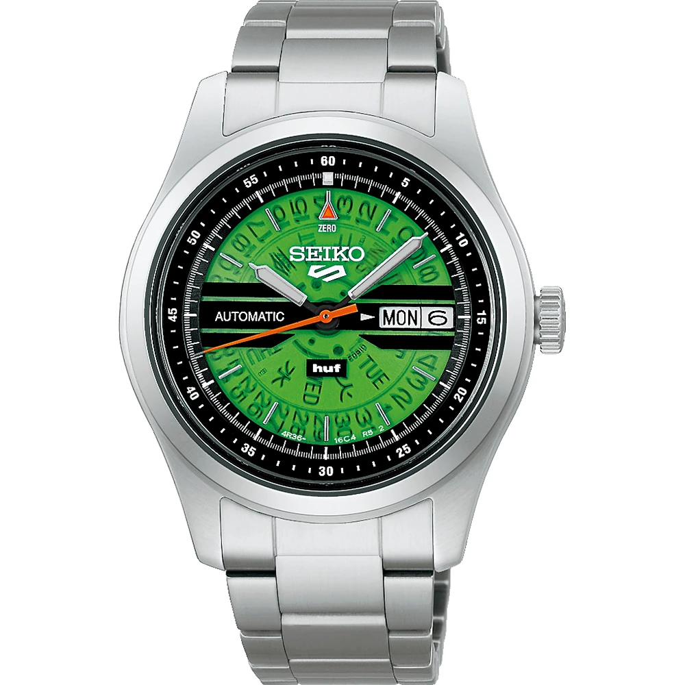 Seiko 5 Sports x HUF Limited Edition SRPM09K1 – Juwelier van Dam