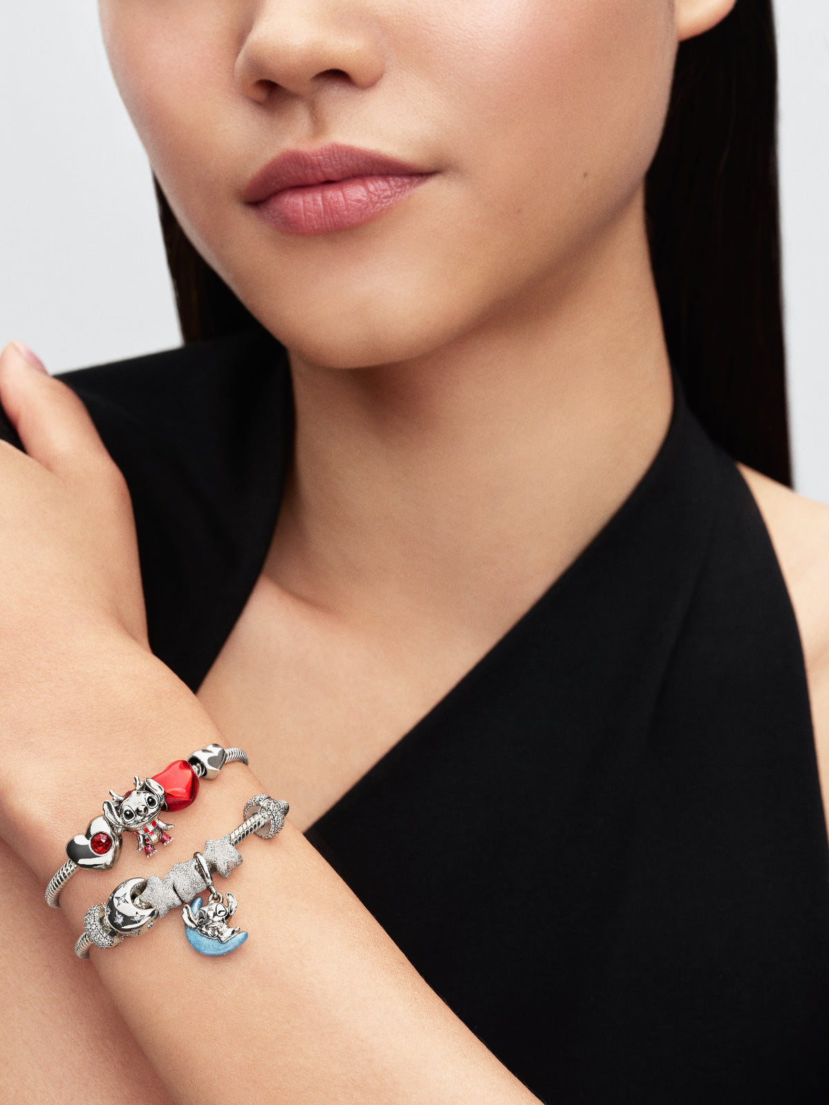 Pandora x Disney Bedel Stitch Glow-in-the-dark Maan 795022C01