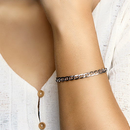 vDam Anker 6,5 Mm Zilver Gerhodineerd 1329186 19cm