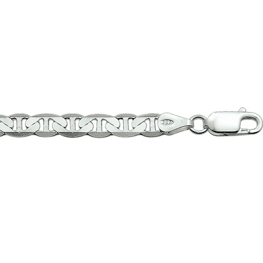 vDam Anker Plat 5,5 Mm Zilver Gerhodineerd 1337512