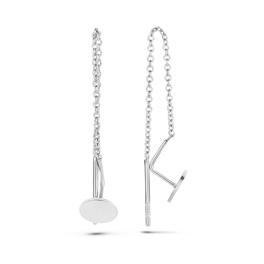 vDam Doortrekoorbellen Rondje Zilver Gerhodineerd 1334842