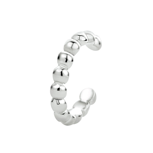 vDam Earcuff Bolletjes Zilver Gerhodineerd 1334222