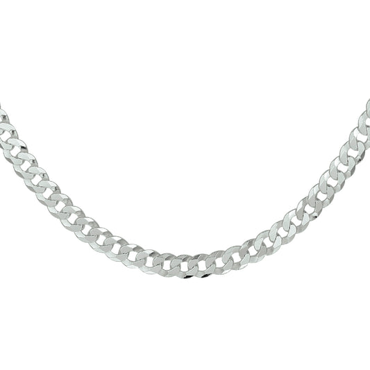 vDam Gourmette 8-zijdes Geslepen 5,4 Mm Zilver Gerhodineerd 1337475