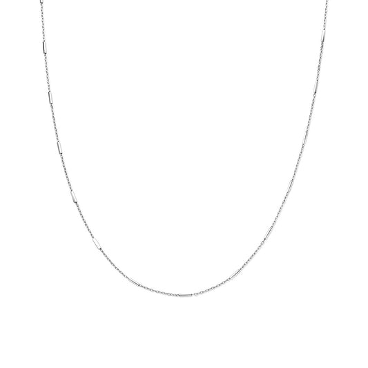 vDam Ketting Staafjes 1,6 Mm 46 Cm Zilver Gerhodineerd 1338050