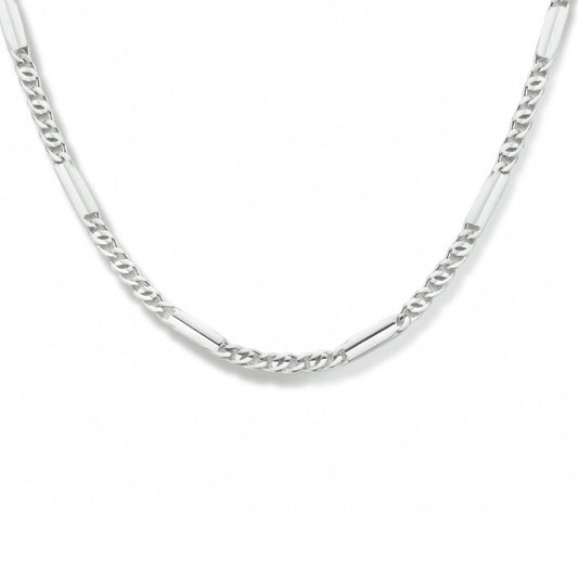 vDam Ketting Valkenoog Met Tussenstuk 2,4 Mm 40 + 4 Cm Zilver Gerhodineerd 1334838
