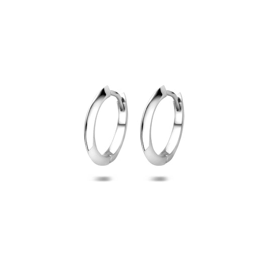 vDam Klapoorringen 15 Mm Zilver Gerhodineerd 1341677